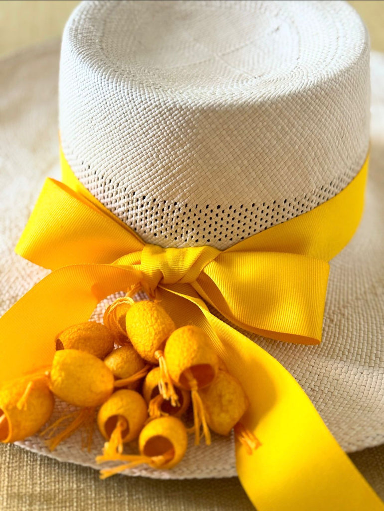 Sombrero Capullo Gusano de Seda