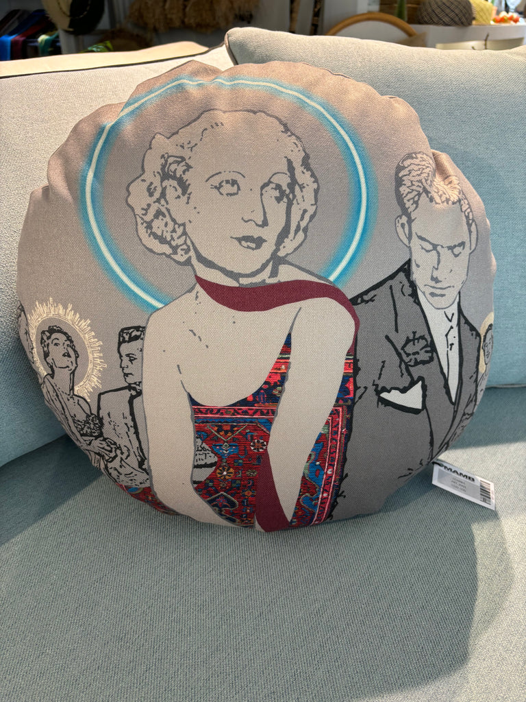 Cojin del artista Rafael Barón