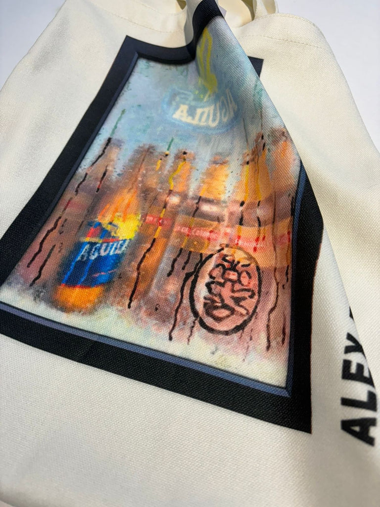 Tote bag del artista Alex De La Torre