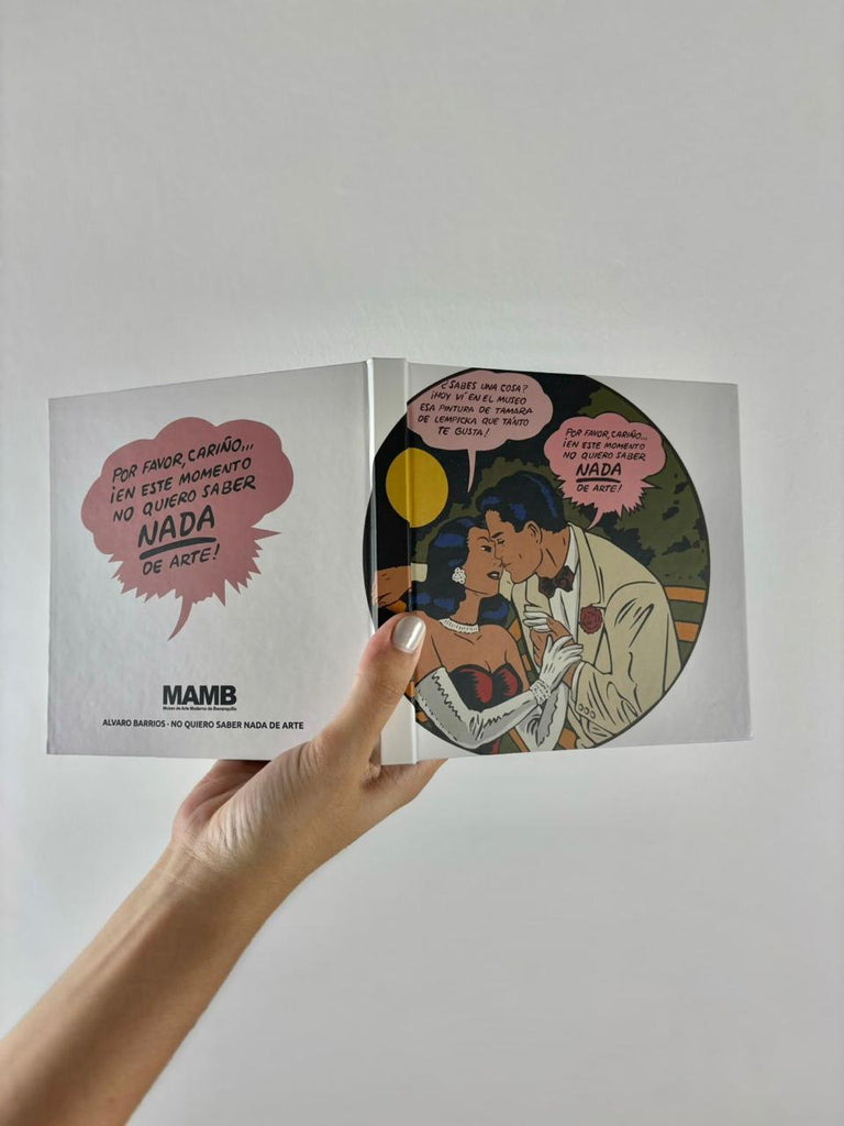 Agenda nueva "No quiero saber nada de arte" del Artista Álvaro Barrios