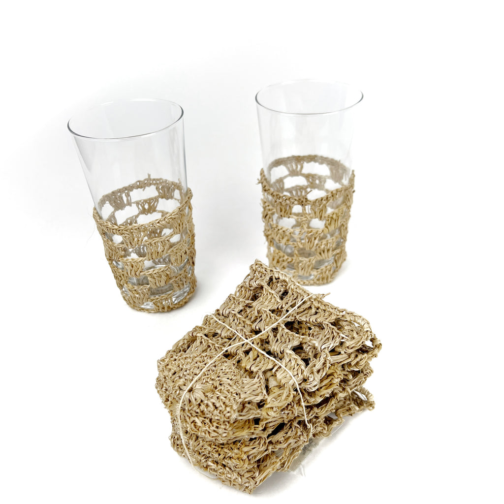 Forros vaso tejidos